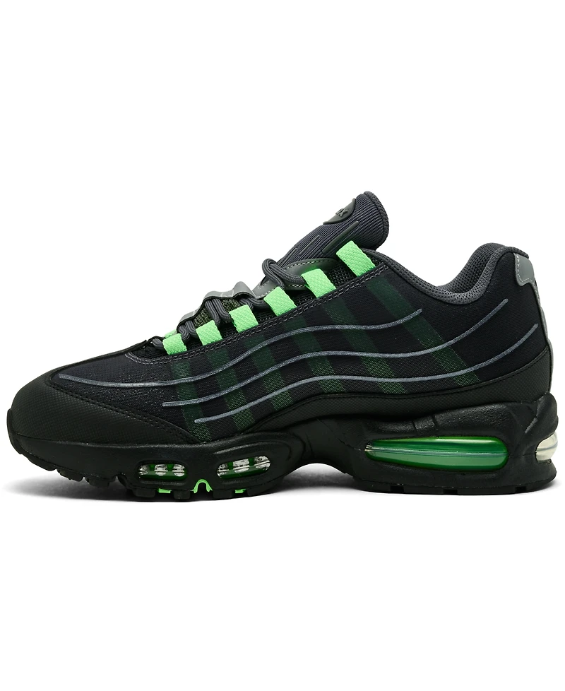 Nike Men's Air Max 95 Big Bubble Tech Casual Sneakers from Finish Line