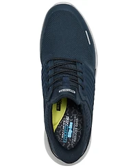 Skechers Men's Slip-ins Relaxed Fit: Slade - Luther Slip-On Memory Foam Lifestyle Sneakers from Finish Line
