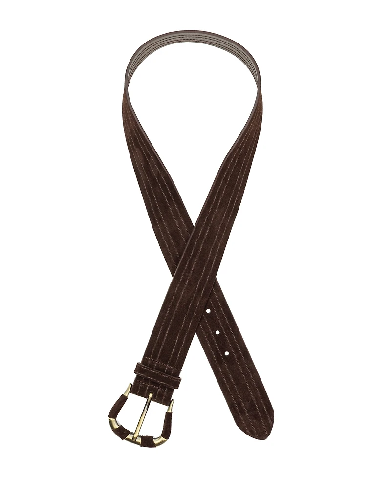 Patricia Nash Lars Burnished Suede Belt