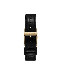 Breda Women's Quartz Virgil Gold and Black Leather Band Watch 20mm