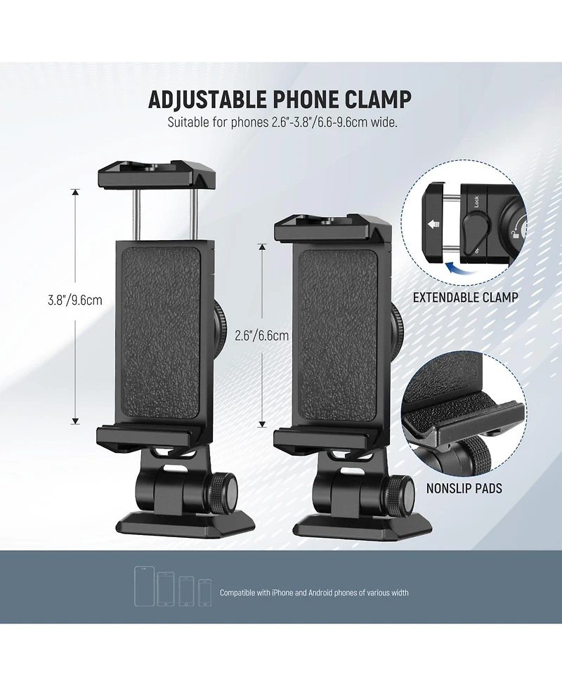 Neewer Sp-02 Camera Tripod for select iPhone and Android mobile devices