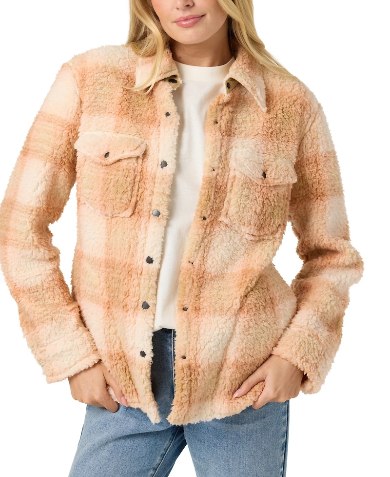 O'Neill Women's Zuma High Pile Snap-Front Jacket