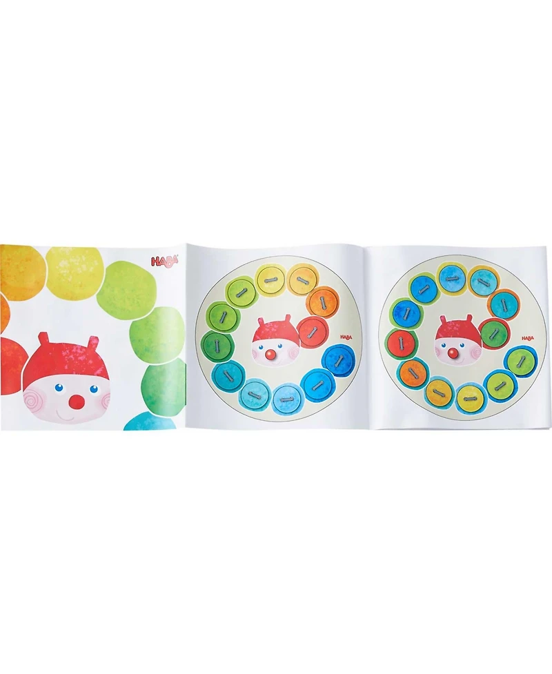 Haba Rainbow Caterpillar Counting Threading Game