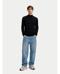 Gobi Cashmere Men's Men Silk High Neck Sweater