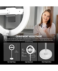 Neewer CRI85 Ring Light with 7W, 3000mAh, CRI85 for select iPhone models