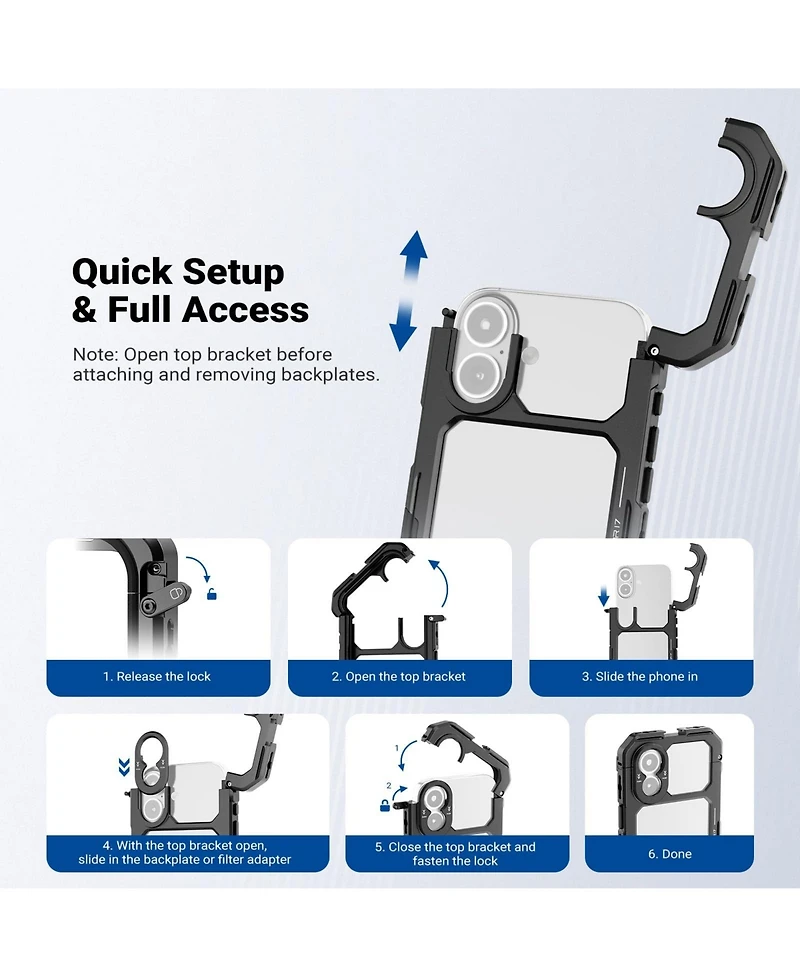 Neewer PA158 Camera Mounting Accessory for select iPhone models
