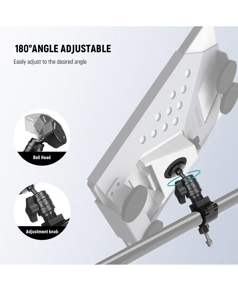 Neewer ST92 Camera Mounting Accessory for Starklink Mini and 25-28mm Poles