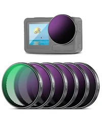 Neewer Fl-A98 Camera Lens Accessory with ND8, ND16, ND32 for select Dji Osmo Action models