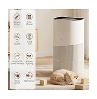 Topteng Air Purifier for 1830 sq ft – 237 Cfm Cadr, Hepa H13, PM2.5 Sensor & App Control