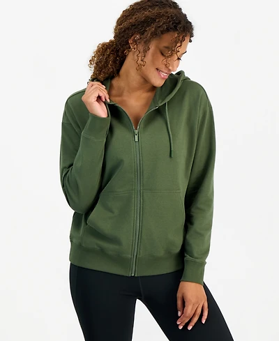 Id Ideology Women's Oversized Fleece Hoodie, Macy's Exclusive