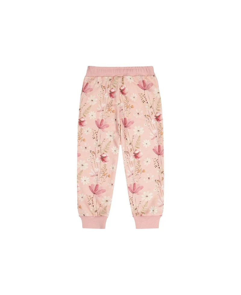 Deux par Deux Toddler Girl's (2T-5T) Printed Flowers Sweatpants