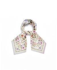 Fable England Women's Forget Me Not Narrative Square Scarf