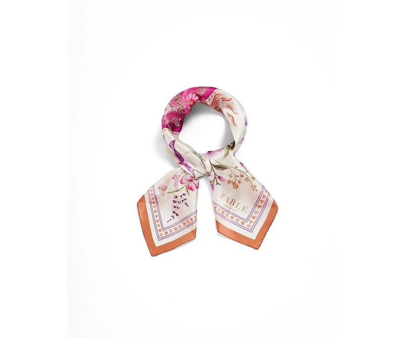 Fable England Women's Penelope Medium Square Scarf