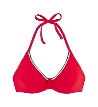 Lascana Women's Contrast Trim Underwire Bikini Swimsuit Top Bra Sizing