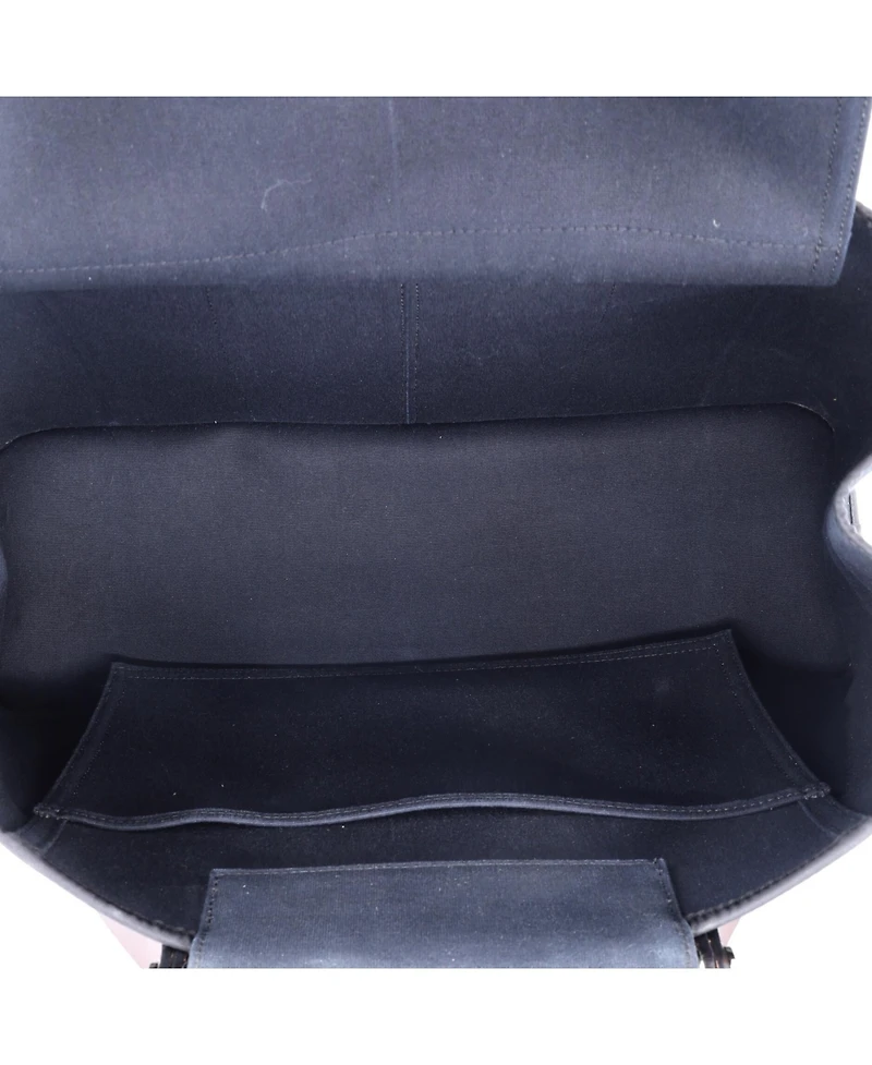 Pre-Owned HERMES 39 Cabag Elan Toile and Leather