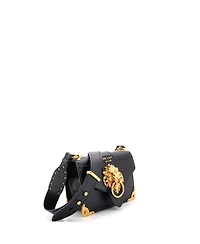 Pre-Owned Prada Small Animalier Cahier Crossbody Bag Leather