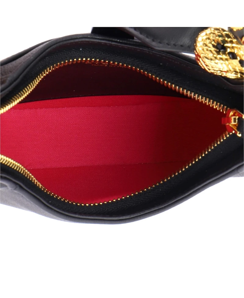 Pre-Owned Bvlgari Mini Serpenti Ellipse Crossbody Bag Leather