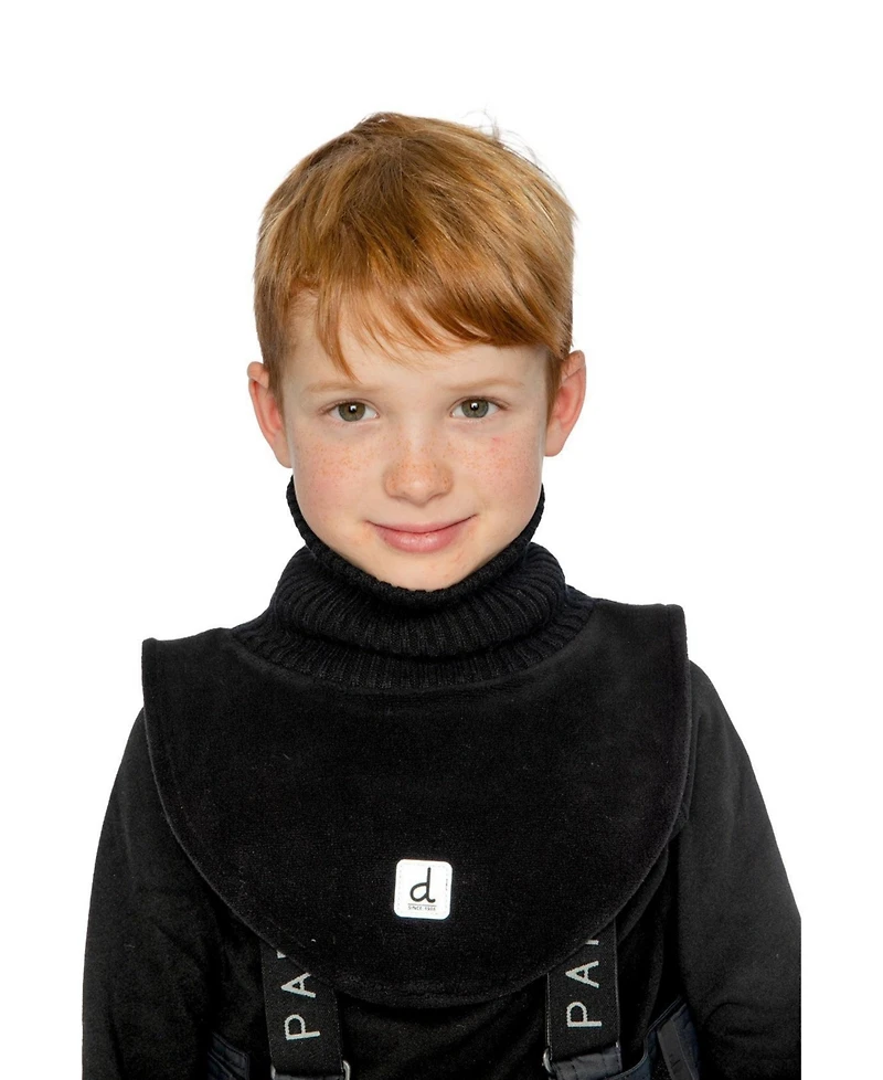 Deux par Deux Little and Big ( 5-14) Unisex Knit and Polar Turtle Neckwarmer