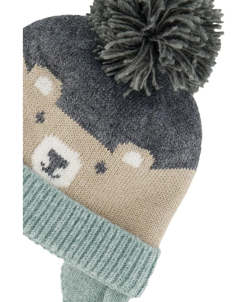 Deux par Deux Toddler Boy (2Y - 4Y) Winter Knit Hat.