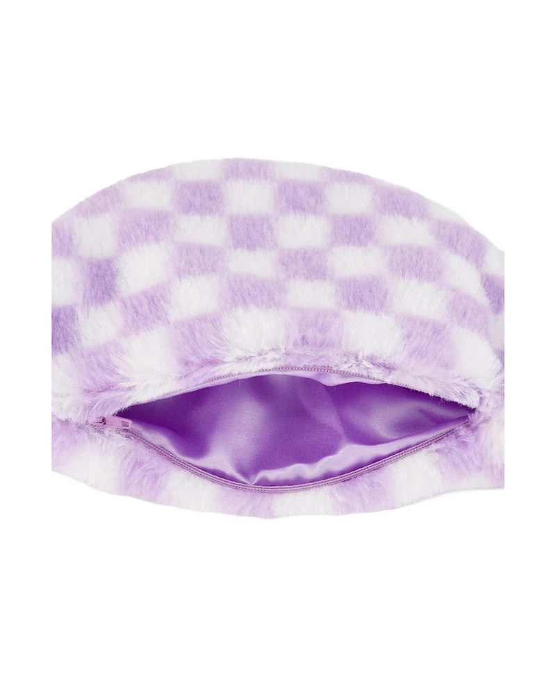 Deux par Deux Checkered Adjustable Strap Fanny Bag