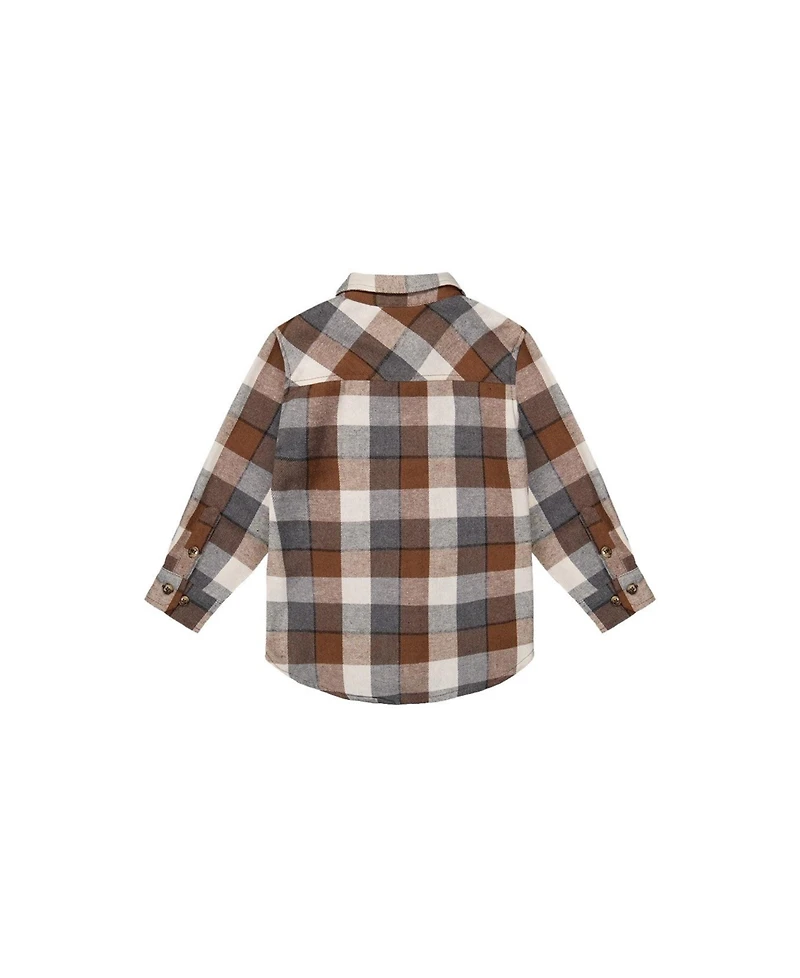 Deux par Boys' (6-12) Flannel Shirt