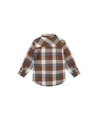 Deux par Boys' (6-12) Flannel Shirt