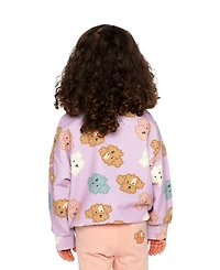 Deux par Toddler Girls' (2T-5T) Printed Sweatshirt