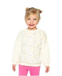 Deux par Little and Big Girl 6-14Y Bi-Material Sweater