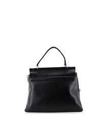Pre-Owned Chloe Small Faye Top Handle Bag Leather