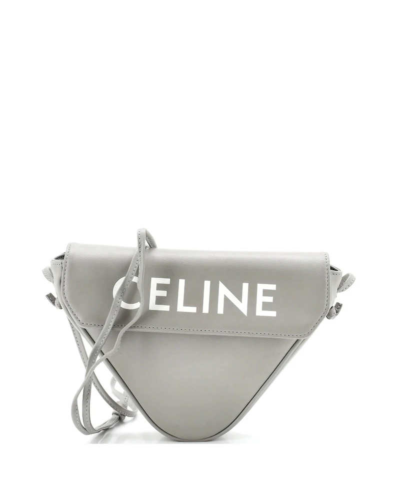 Pre-Owned Celine Small Triangle Bag Leather