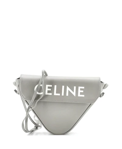 Pre-Owned Celine Small Triangle Bag Leather
