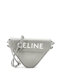 Pre-Owned Celine Small Triangle Bag Leather