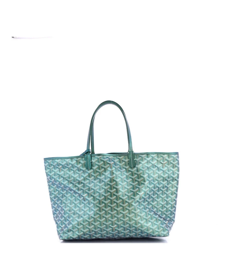 Pre-Owned Goyard Pm Saint Louis Tote Iridescent Coated Canvas