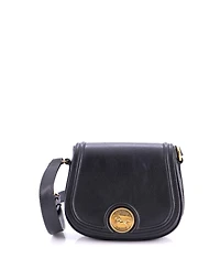 Pre-Owned Chloe Horse Medal Saddle Bag Leather