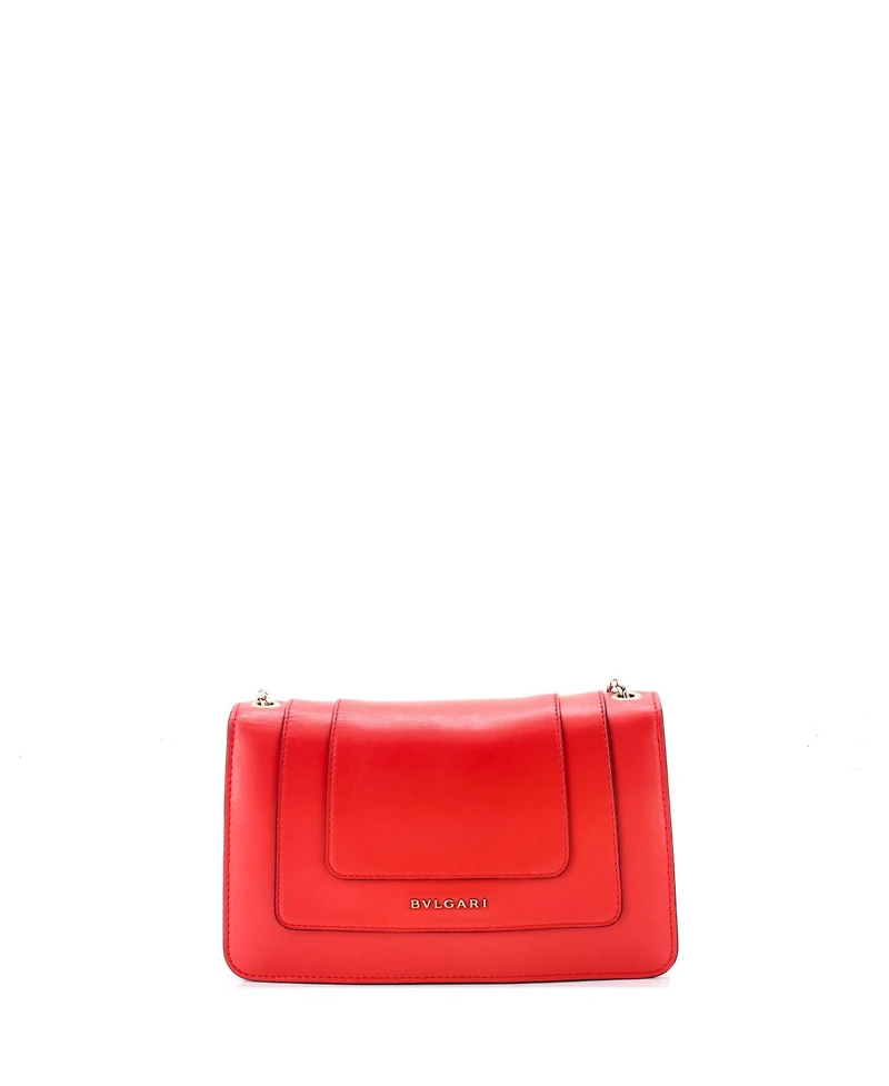 Pre-Owned Bvlgari Small Serpenti Crossbody Bag Leather