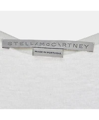 Pre-Owned Stella Mccartney Women's Bird Print Cotton Knit Racerback Tank Top
