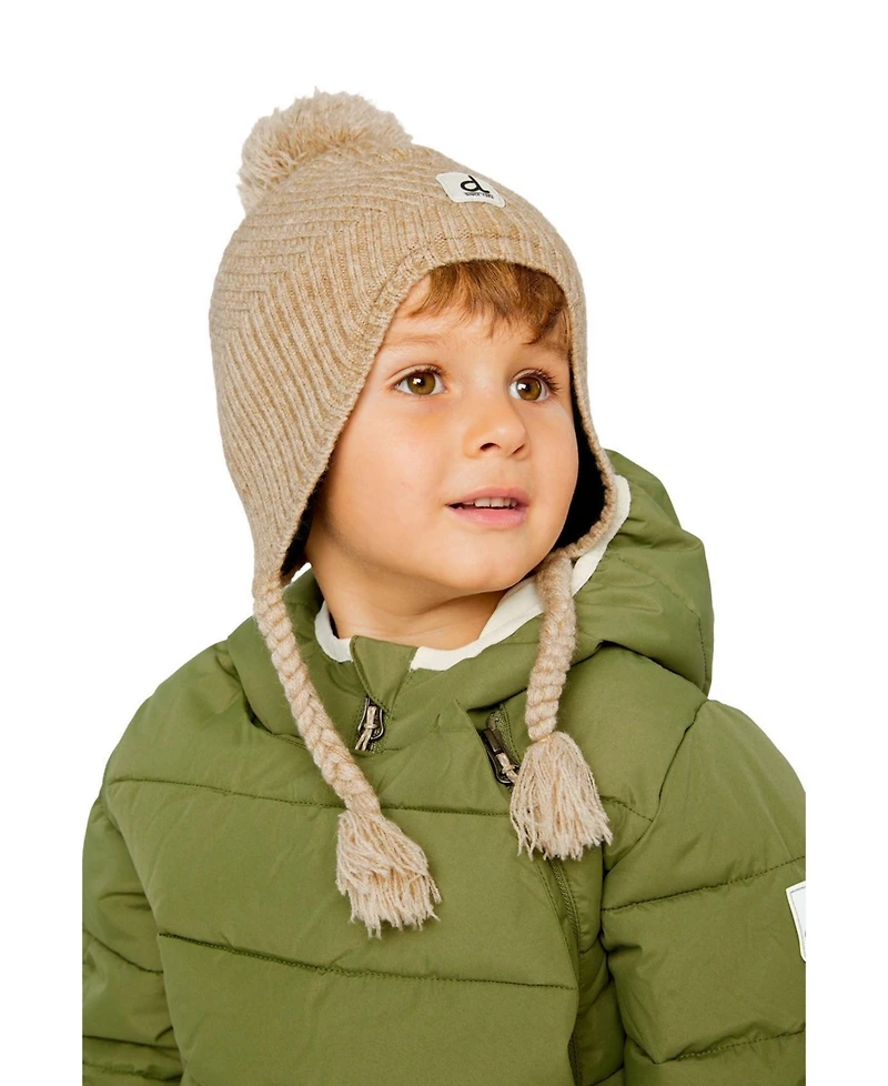 Deux par Deux Little and Big Unisex 5 - 16 Winter Peruvian Knit Hat