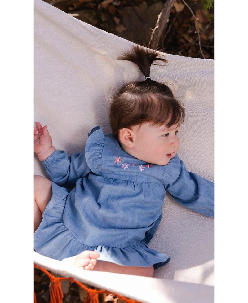 Deux par Baby Girl (3M-24M) Chambray Dress