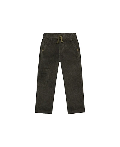 Deux par Deux Toddler Boys 2T - 5T Stretch Corduroy Pants with Cargo Pocket