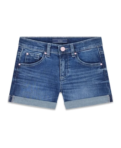 Guess Girls' 8-16 Stretch Denim Shorts