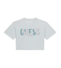 Guess Girls' 7-16 Midi Length Short-Sleeve T-Shirt