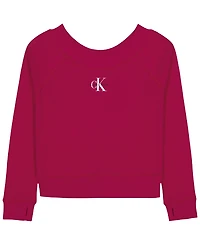 Calvin Klein Girls' 7-16 Long-Sleeve T-Shirt
