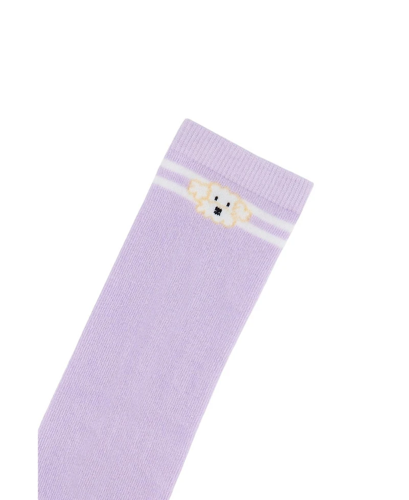 Deux par Deux Toddler Girl ( size 3 , 4 ) Socks (3 Pairs