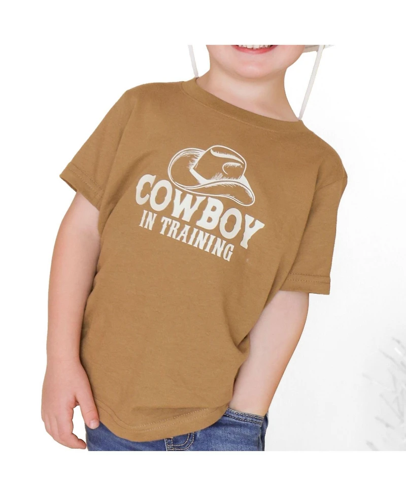 Sweet Wink Little Boys Cowboy In Training Western Short Sleeve T-Shirt