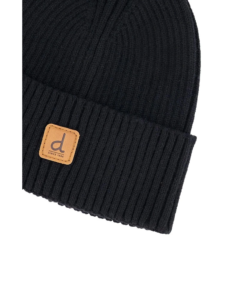 Deux par Deux Little and Big Unisex (5-14) Ribbed Knit Hat