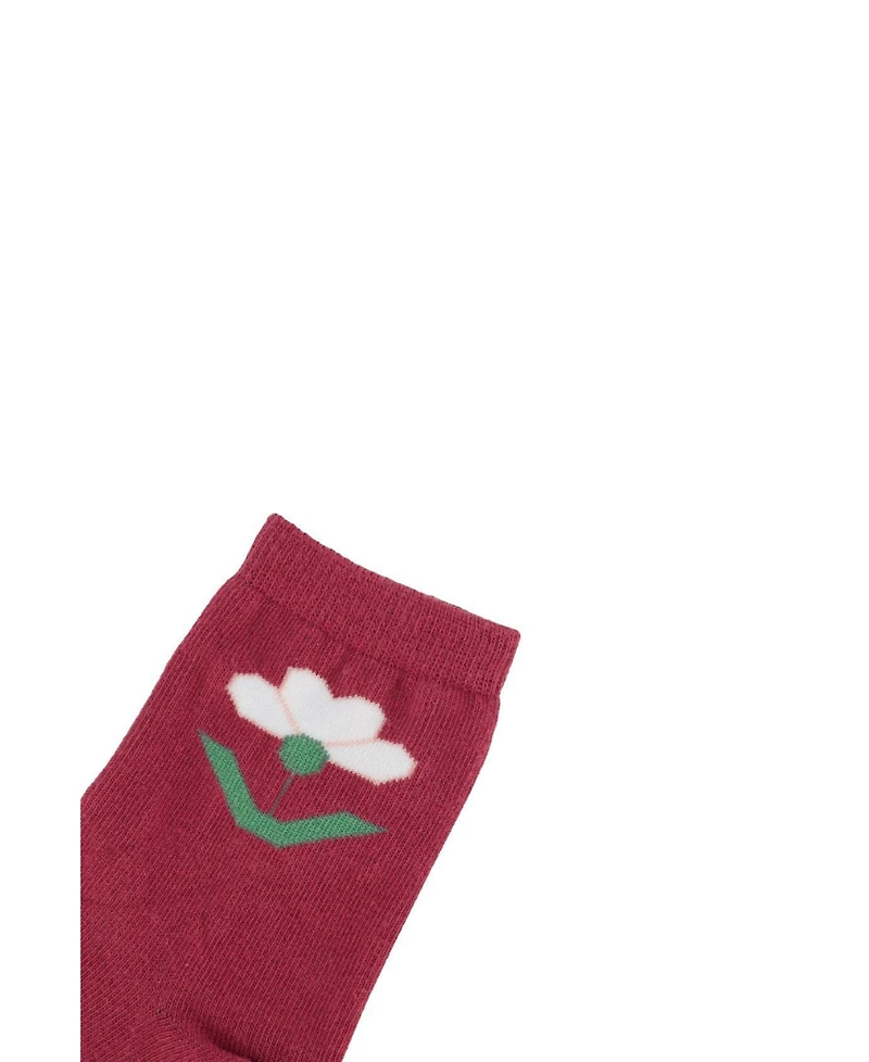 Deux par Deux Little and Big Girl ( 5-6 , 10-12 ) Socks