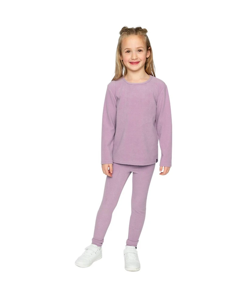 Deux par Toddler Girl (2T-5T) Brushed Rib Crew Neck Top
