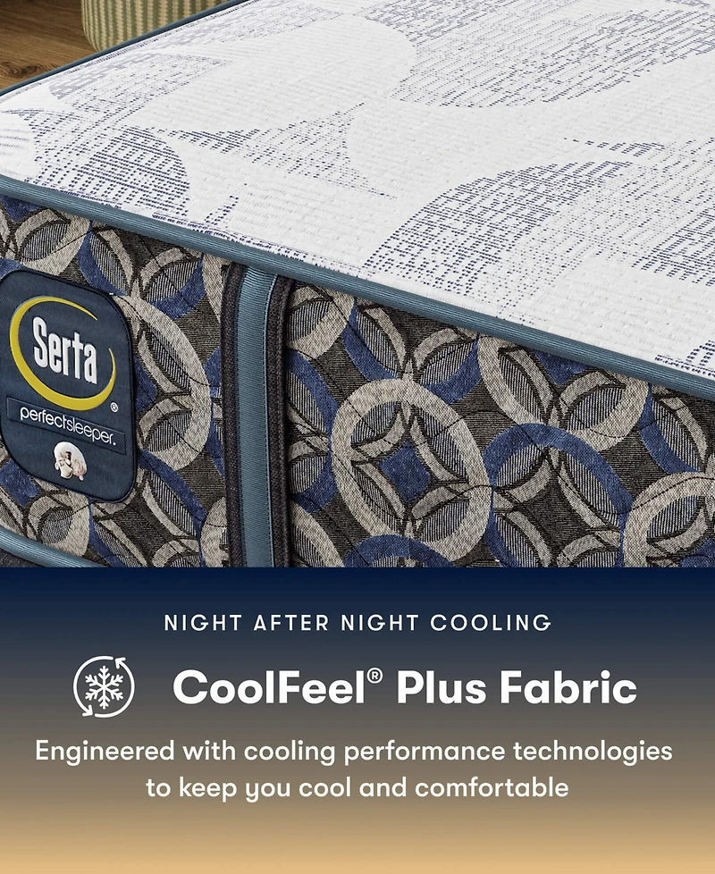 Serta Perfect Sleeper North Coast 13.5" Hybrid Medium Tight Top Mattress Set