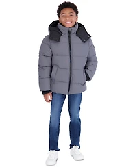 Michael Kors Toddler Boys' 2T-5T Heavyweight Ripstop Puffer Jacket