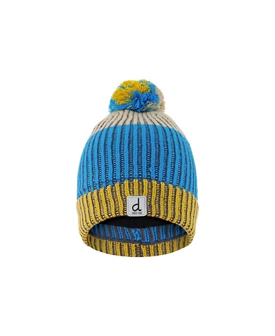 Deux par Deux Toddler Boy (2-4) Winter Knit Hat with Pompom